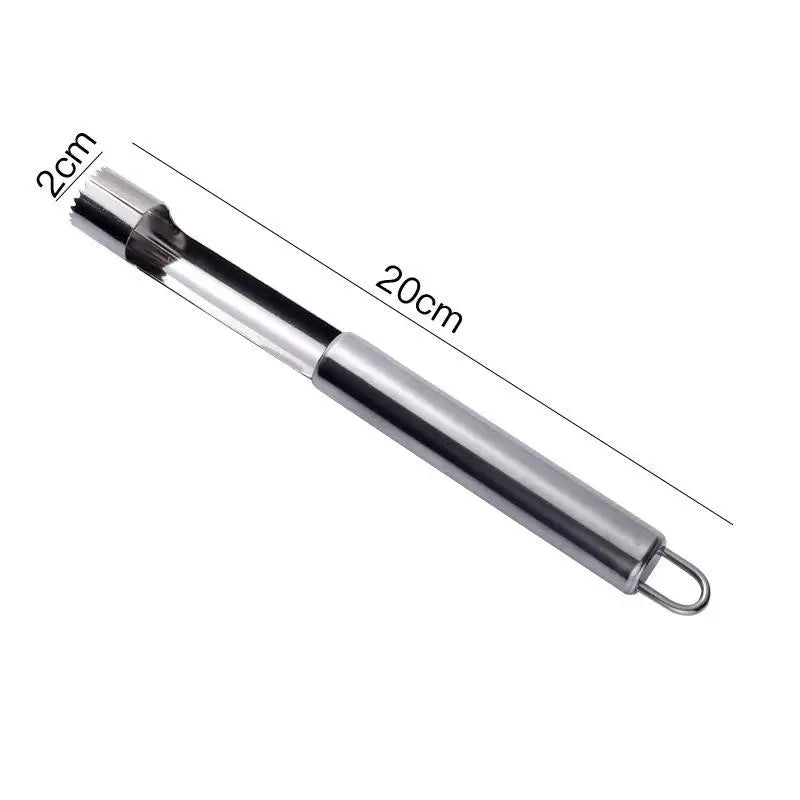 Stainless Steel Corer Fruit Seed Core Remover Pear Seeder Slicer Qme A4