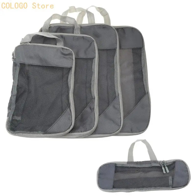 Compressible Travel Luggage Organizers Portable Packing Cubes Clothes Qme 2 CN