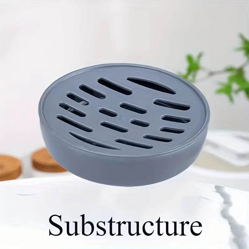 Dishwashing Brush With Soap Dispenser, Kitchen Scrub Brush Suitable For Dishes, Pans, Sinks, Cleaning With Holder Set Qme