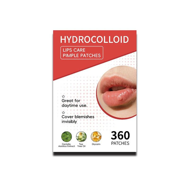 Mouth Blister Patch Cold Sore Lip Healing Hydrocolloid Care Stickers Qme