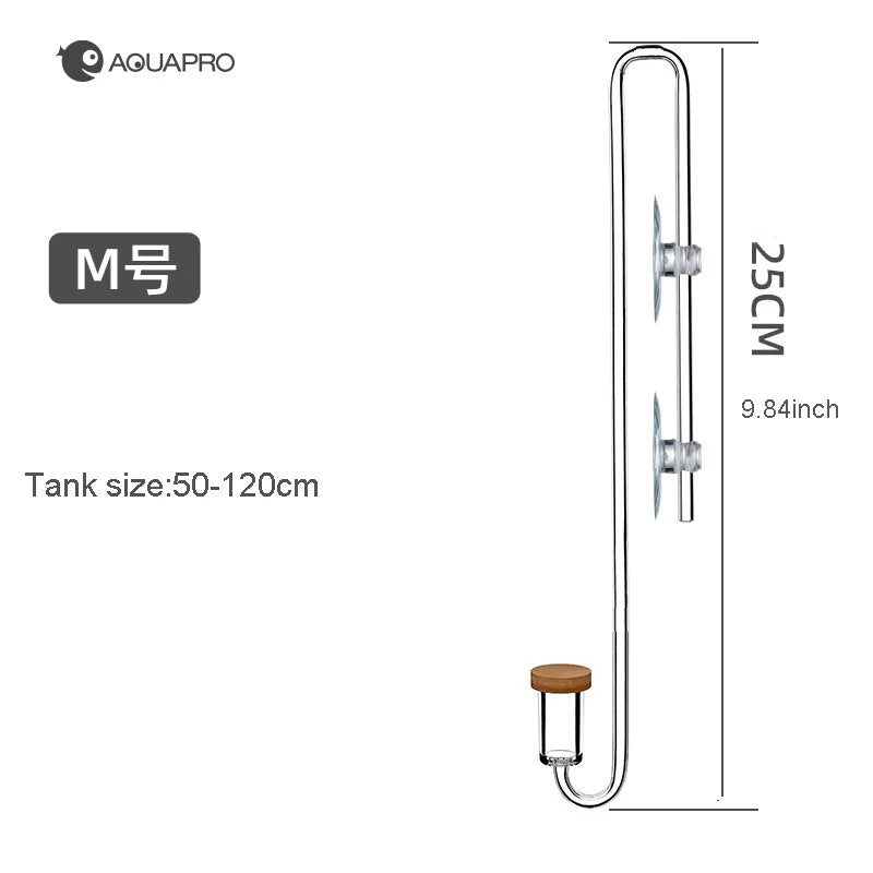Aquarium CO2 Diffuser Fish Tank Bubble Mini Counter Accessories Sprayer Equipment Akvarium Filter Terrarium Marine Goods Tools Qme Hook M