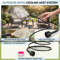 Multifunction Hose Sprayer for Patio Garden Backyard Pool and Chicken Coop Foldable Wear-resistant Hose Qme B