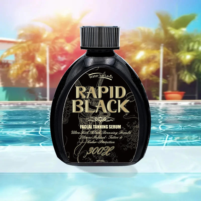Tanning Lotion - Rich in Ceramide, Glycerin, Mineral Oils, Collagen, and Hyaluronic Acid, It Moisturizes the Skin and Helps You Achieve the Desired Skin Tone Qme