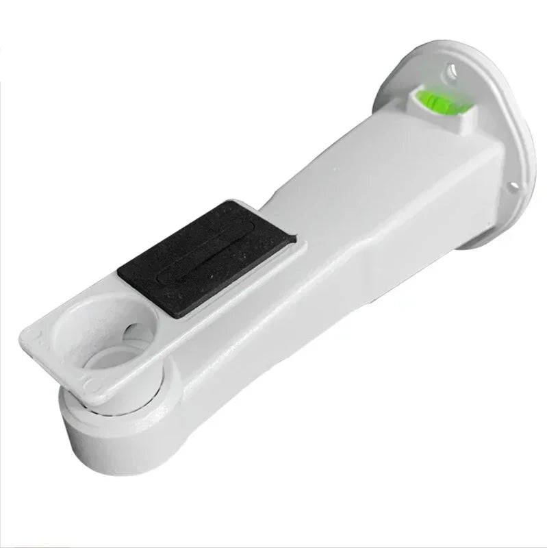 ANPWOO Surveillance Camera Two-in-one Aluminum Alloy Duckbill Bracket, Hidden Line Storage Integrated Bracket Waterproof Box Qme