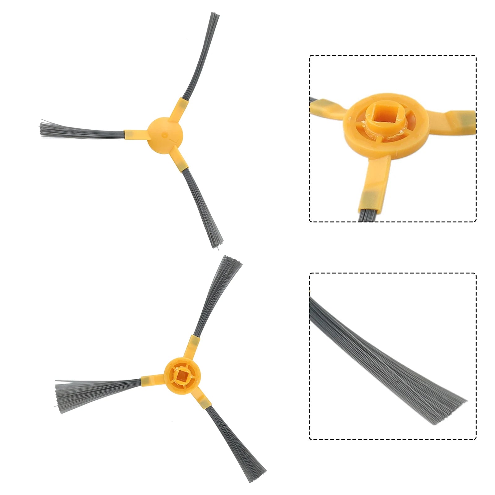 Cleaning Sweeping Side Brushes Supplies Replacement Household ForT550W T560H Vacuum Cleaner Accessories Qme