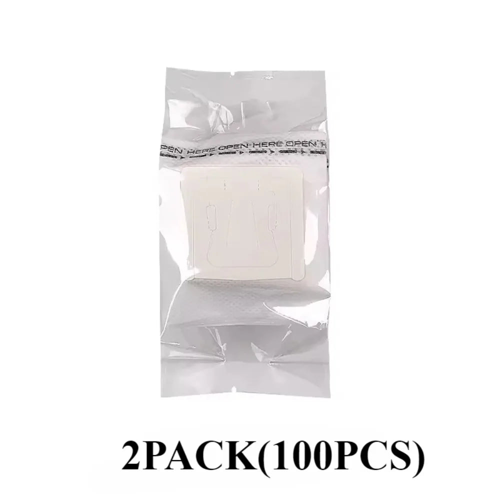 50 Disposable Coffee Filter Bags Drip Paper Hanging Ears Portable Qme 100PCS