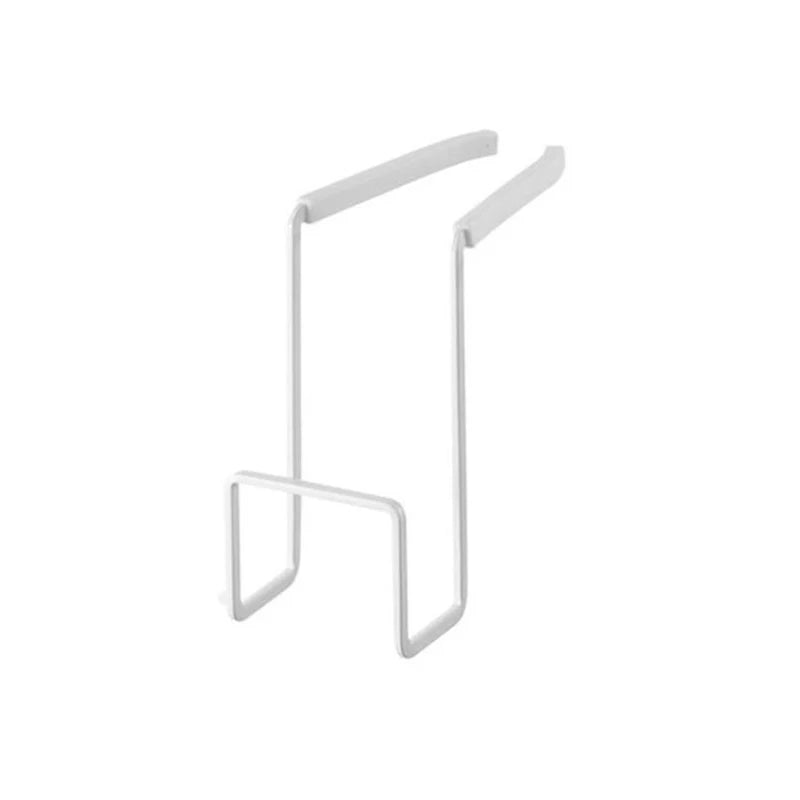 Sink Sponge Holder Small Kitchen Bathroom Metal Organizer Liquid Dish Drainer Faucet Rack Shower Convenient Qme White