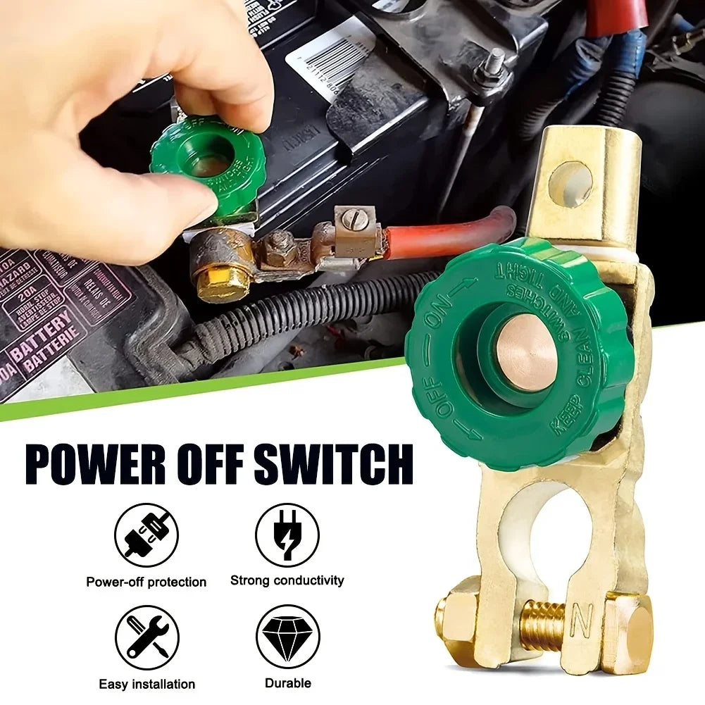 Quickly Cut Power to Your Car Battery with this Battery Isolator Switch - Auto Car Accessories Qme