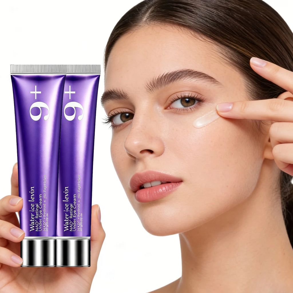 Collagen NAD+ Retinal Under Eye Cream, Peptide Infused Moisturizing Firming Care Qme