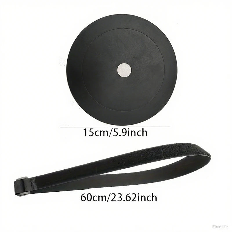 Durable TPE Material Adjustable Soccer Training Targets Portable Qme Black