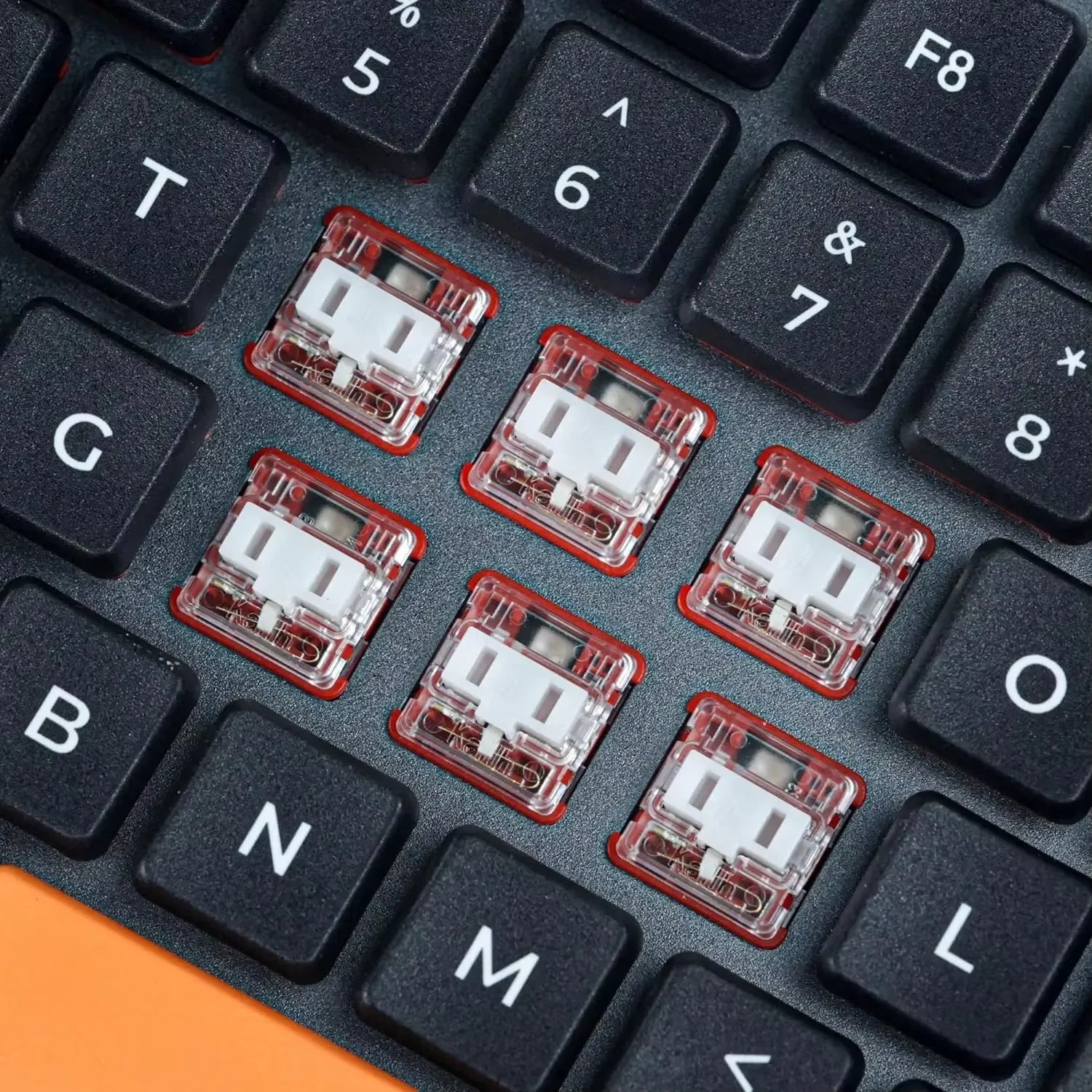 Kailh Low Profile Choc Switch 1350 Chocolate Keyboard Switch Clicky Tactile Linear Multicolor Switch Mechanical Keyboard Laptop Qme