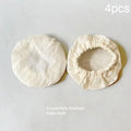 Natural Unbleached Reusable Cotton Jar Strainer Cloths Safe Home Qme 4pcs