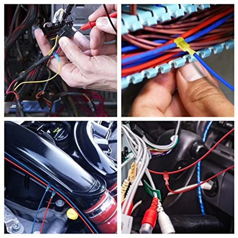 Quick Elect Connectorative Cable Connectors Snap Splice Lock Wire Terminal Crimp Wire Connector Electric Qme