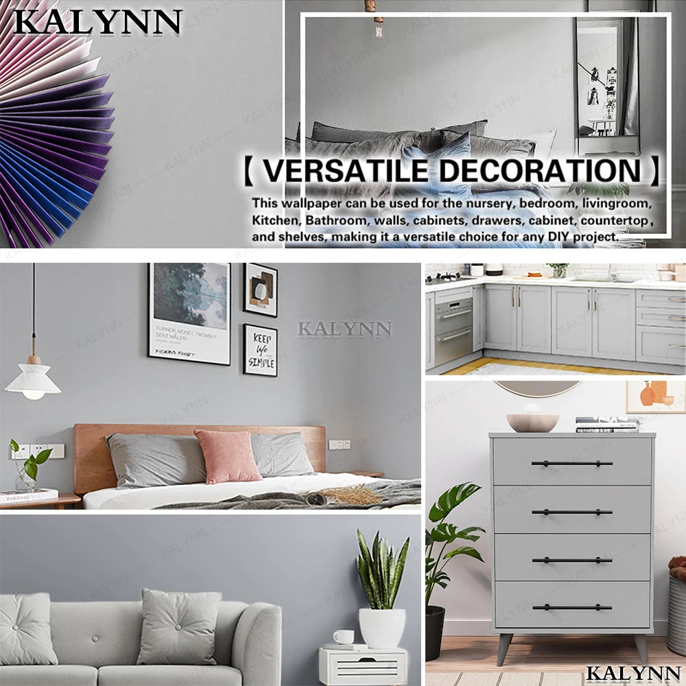 Vinyl Peel Stick Stickers PVC Self-adhesive Wallpaper Wall Furniture Qme