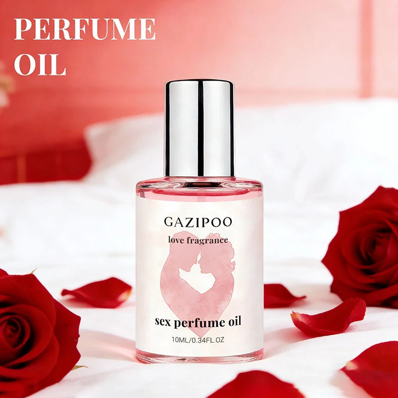 Pheromone Roll-on Perfume Rose Cedarwood Floral Fruity Vanilla Fresh Qme