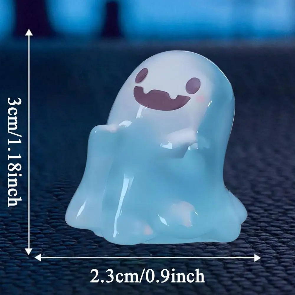 Miniature Ghost Figurines Luminous Resin Figures Small Garden Decor Qme C China Mainland