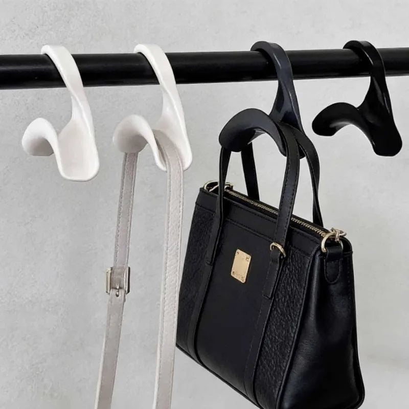 Bag Hook Hat Hook Stackable Space-saving Storage Multi-function Bag and Hat Rack Hat Silk Scarf Shawl Handbag Hanger Qme