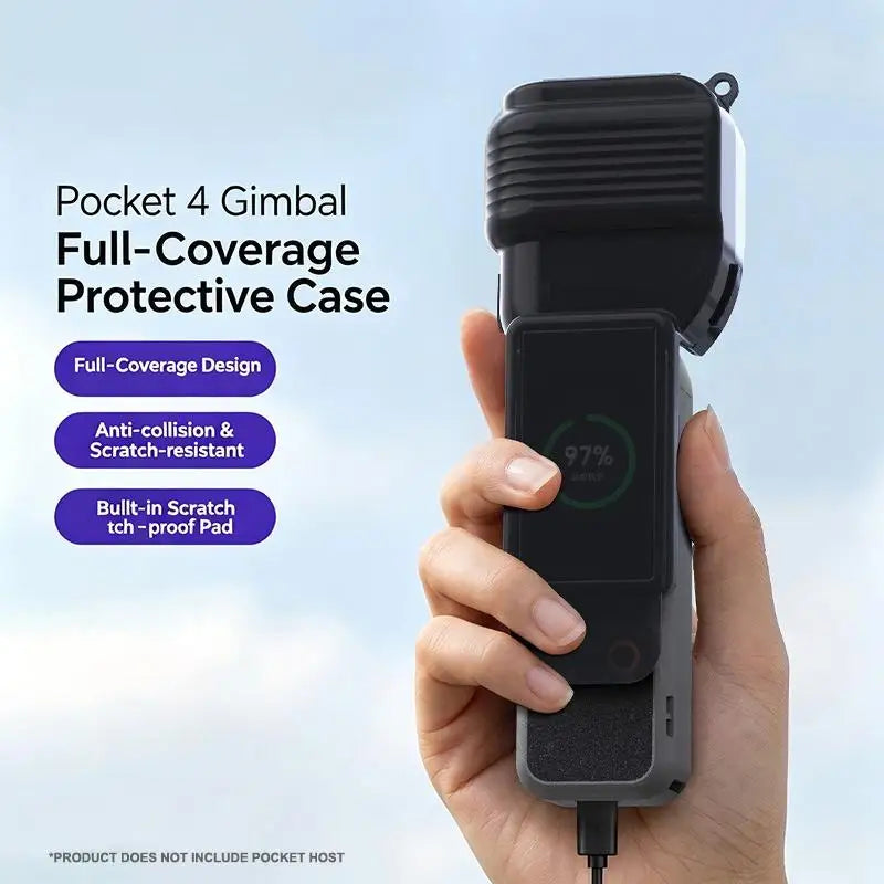 Protective Case Pocket 4 Shockproof Plastic Cover Scratch Resistant Qme