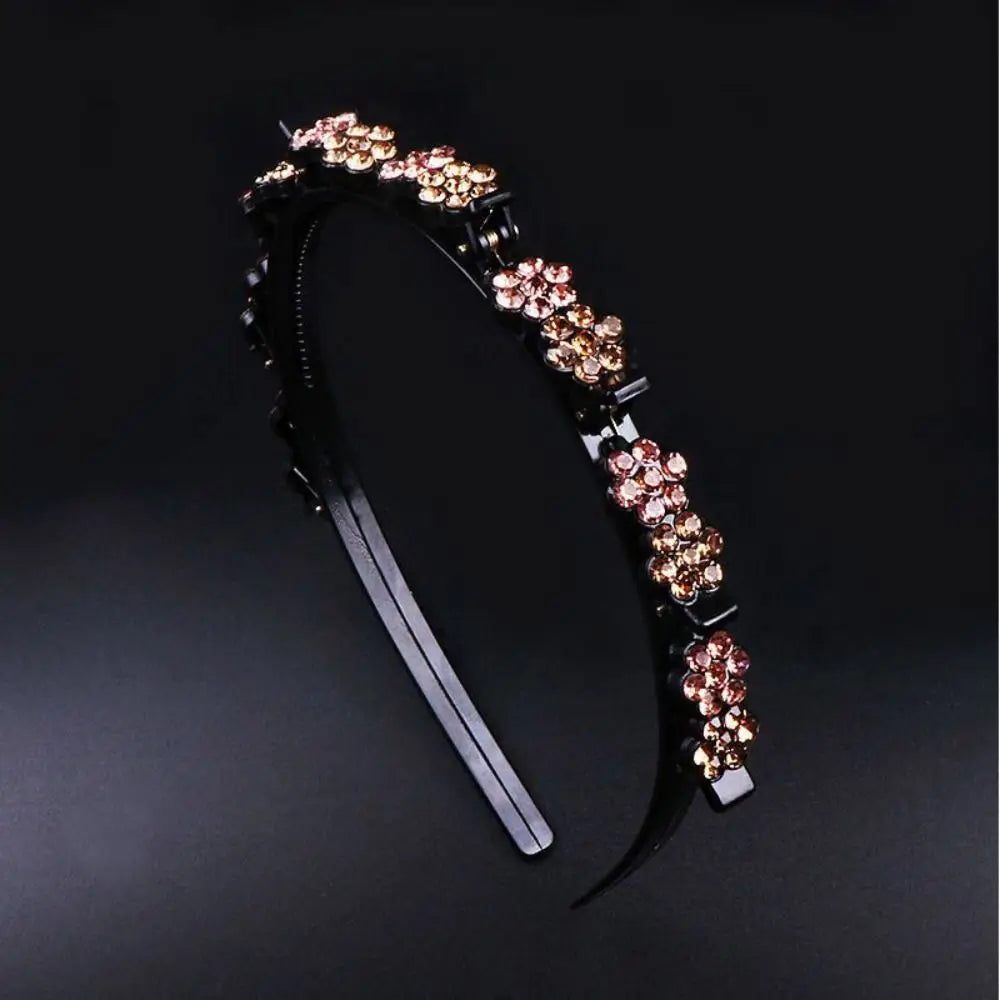 Elegant Hair Bands Clips Plum Blossom Multi-storey Toothed Clip Qme