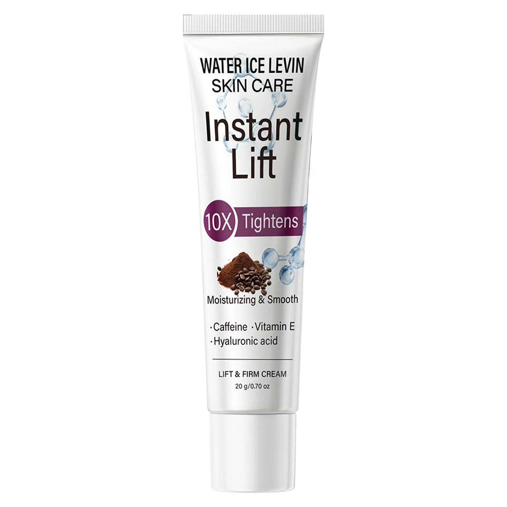 10X Tightening Eye Cream with Caffeine & Hyaluronic Acid, Instant Lift & Moisturizing Qme WHITE 20g