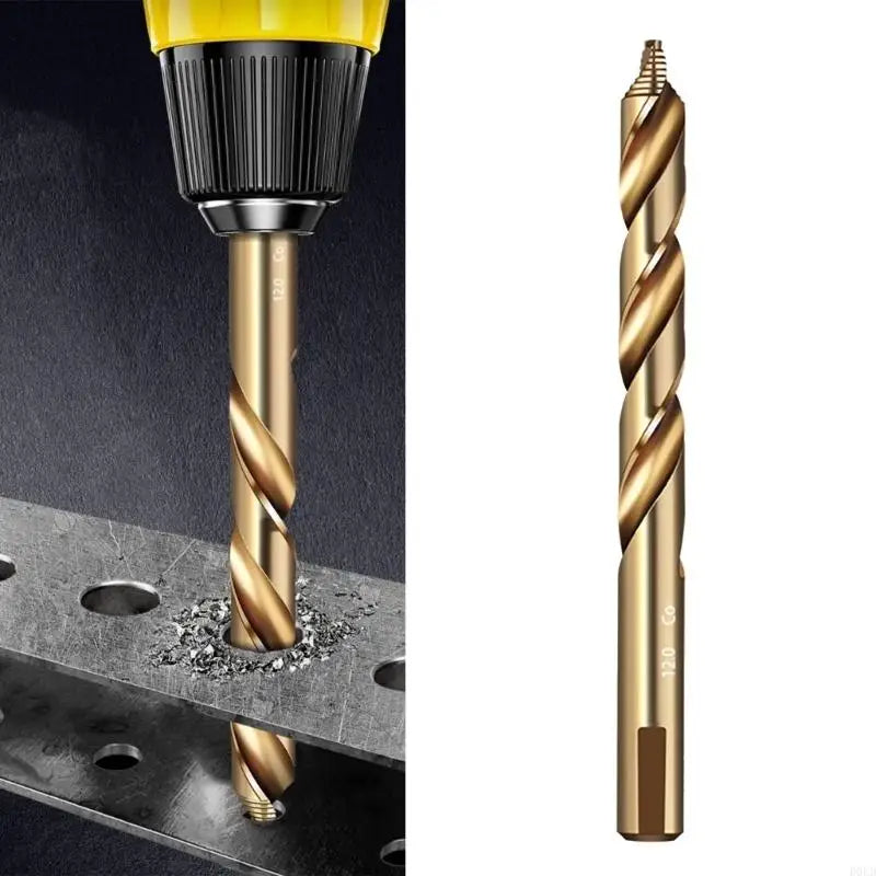 Straight Step Drill Bits Hole Cutter Stainless Steel Electric Power Qme