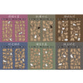 12 Sheets/6 Bag Kawaii Cute Cat Stamp Seal Sticker Pack for DIY Craft Scrapbooking Journal Planner Decoration Supplies Qme 6styles