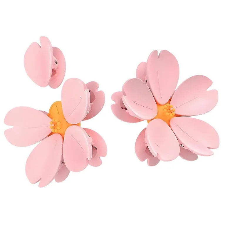 1/2/4pcs Sakura Magnetic Refrigerator Magnet Sealing Clip Petal Sealing Clip Household Snacks Fixed Clip Kitchen Accessories Qme 2Pcs