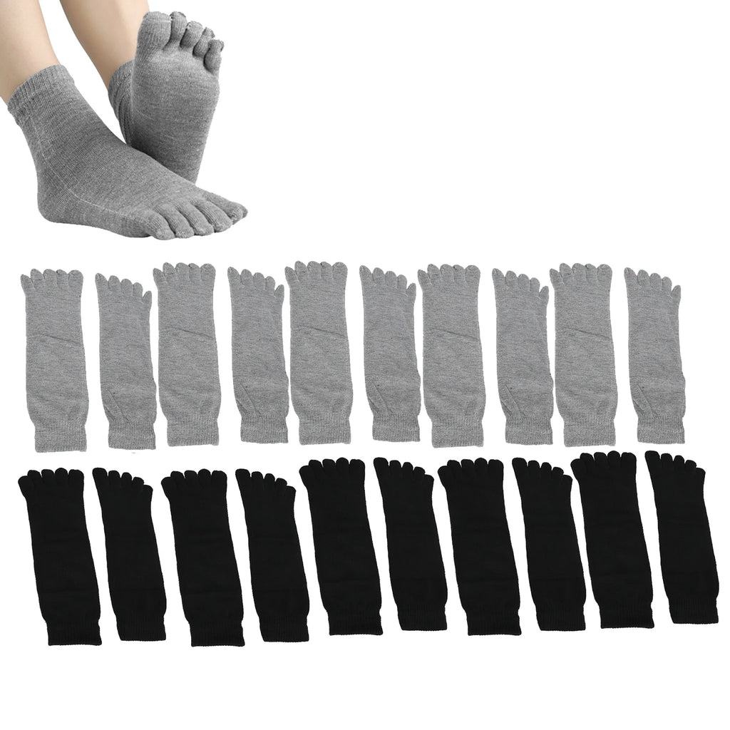 5pairs Toe Socks Breathable Five Finger Socks Prevent Foot Odor Running Yoga Socks for Men Breathable Finger Socks Men Toe Socks Qme