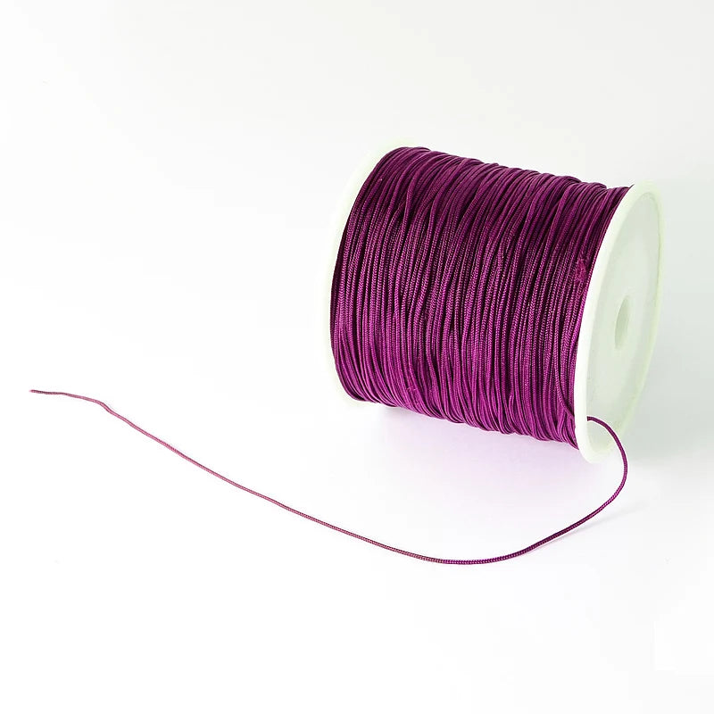 Pandahall About 150yards Rollbraided Nylon Thread Chinese Knotting