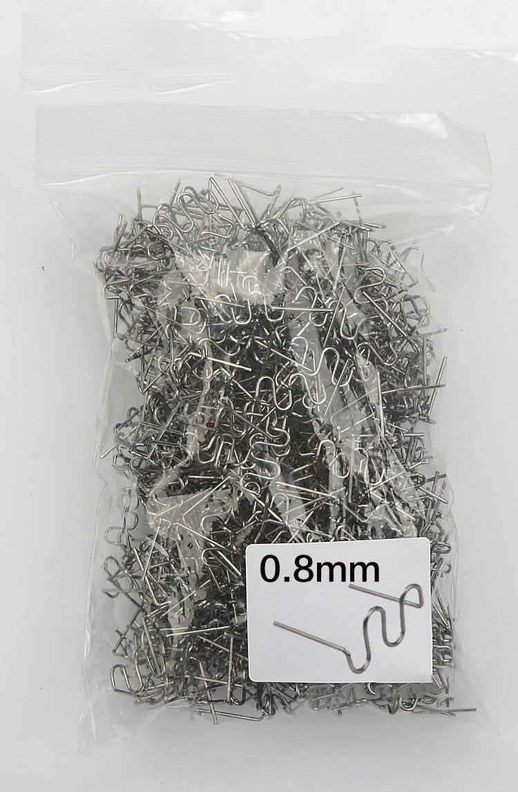 Stapler Staples Plastic Welder Repair Standard Pre Cut Wave Welding Qme 0.8mm