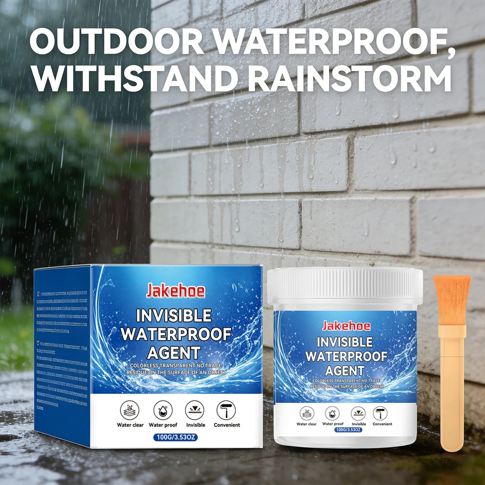 Invisible Waterproofing Agent Transparent Traceless Lasting Waterproof High Temperature Resistance Convenient Insulating Sealant Qme