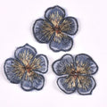 20Pcs/Lot Flower Lace Patches For Hat Clothing Embroidery Mesh Appliques For Handmade Sewing Accessories Wedding Decor 57x47mm Qme 2