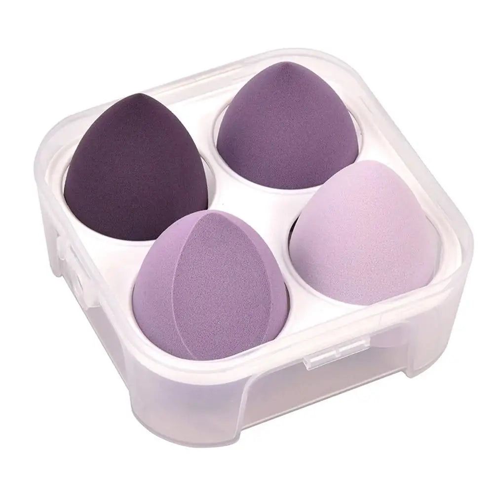 4pcs/set Color Mixing Beauty Egg Beauty Sponge Makeup SpongeMakeup Tools Foundation Make-up Facial Makeup Tools Makeup Qme D CN