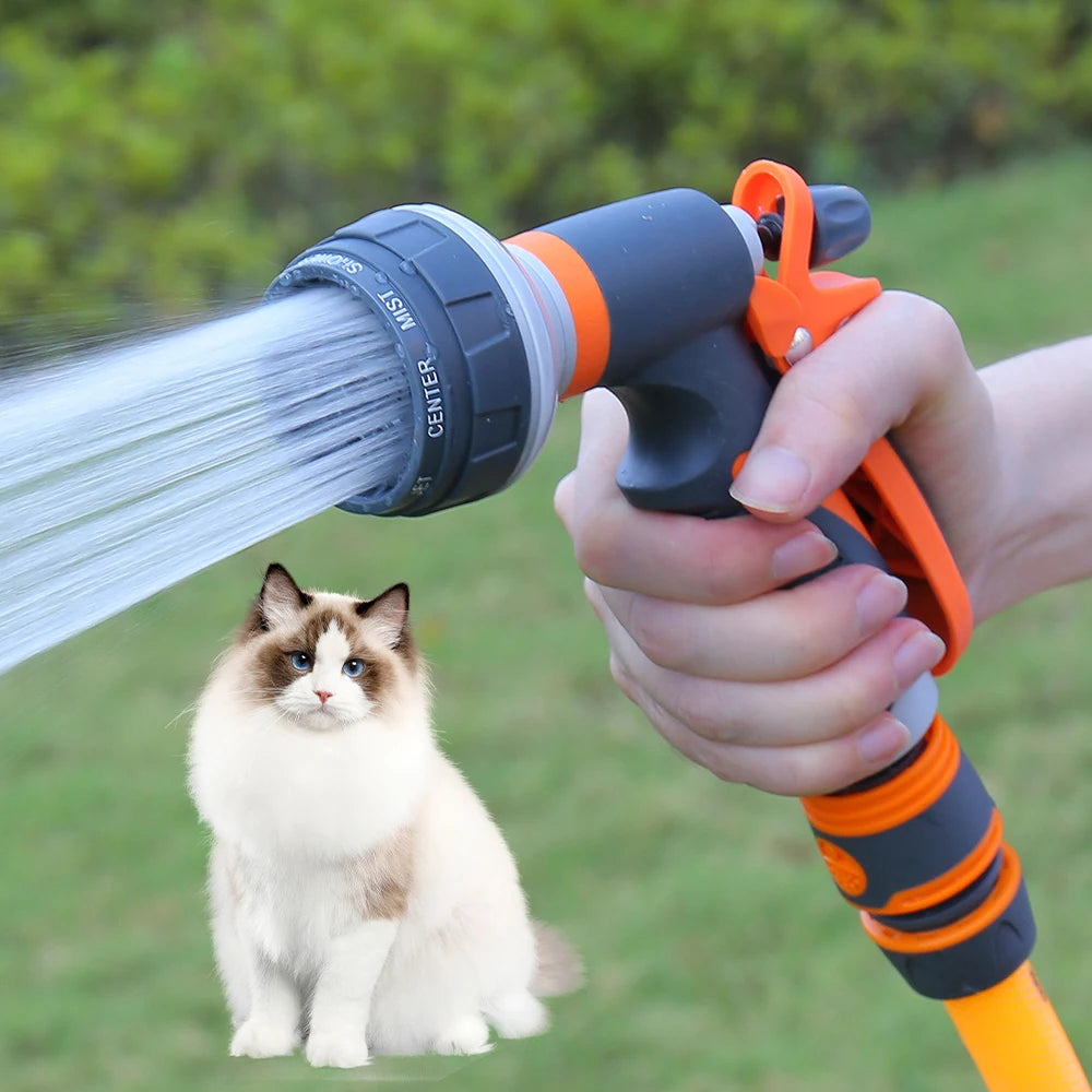 Home Irrigation Spray High-Pressure Garden Spray Gun Set Garden Watering Ground Car Wash Sprinkler Qme 1PC