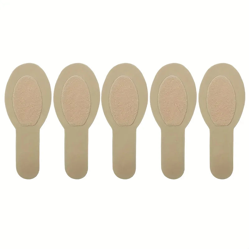 Adjustable Finger Splint Brace, Hook & Loop Finger Support For Injury & Arthritis Qme Beige-5pcs