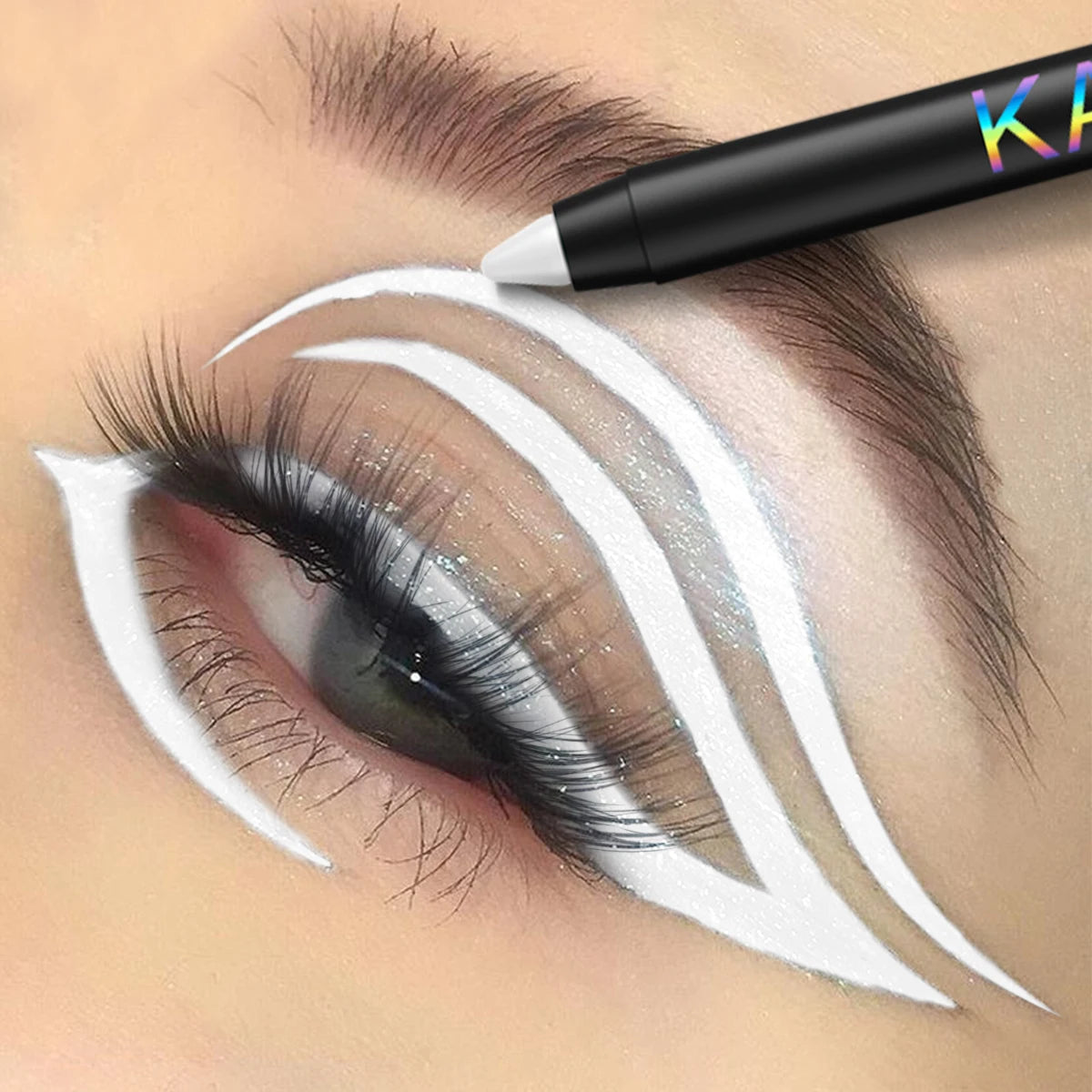 Colourful Eyeliner Pen Pigmented Pearly Glitter&shimmer Metallic Qme