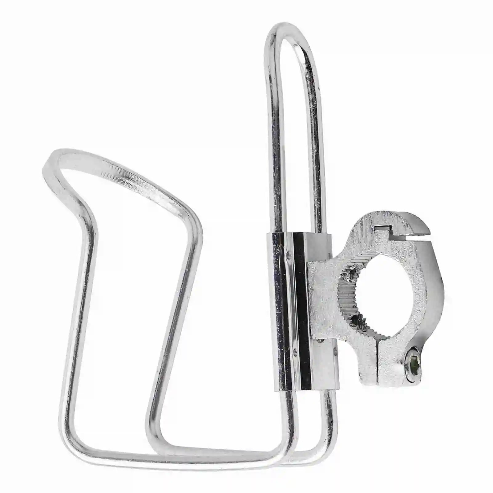 Motorbike Drink Cup Holder Motorcycle Motorbike Drink Cup Holder Water Beverage Support Handlebar Bottle Adapter Qme Silver