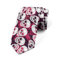 Funny Cartoon Skeleton 3D Printed Tie Unisex Fashion Business Qme style3