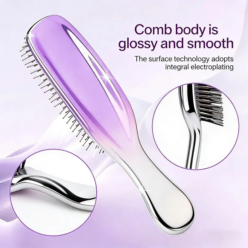 Japanese Premium Head Massager Scalp Brush Hair Shampoo Wet Plastic Qme