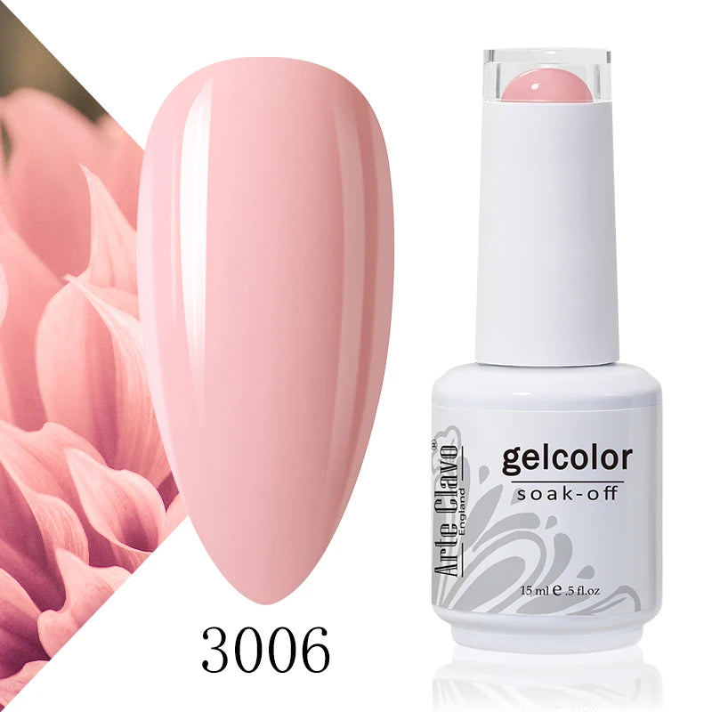 Arte Clavo Macaron Spring Series Gel Nail Polish Pigment Semi