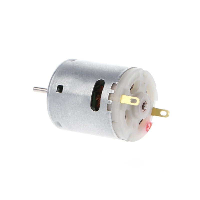 3-36V 4500-25500RPM Motor Speed Carbon Brush Micro DIY Hair Dryer Qme