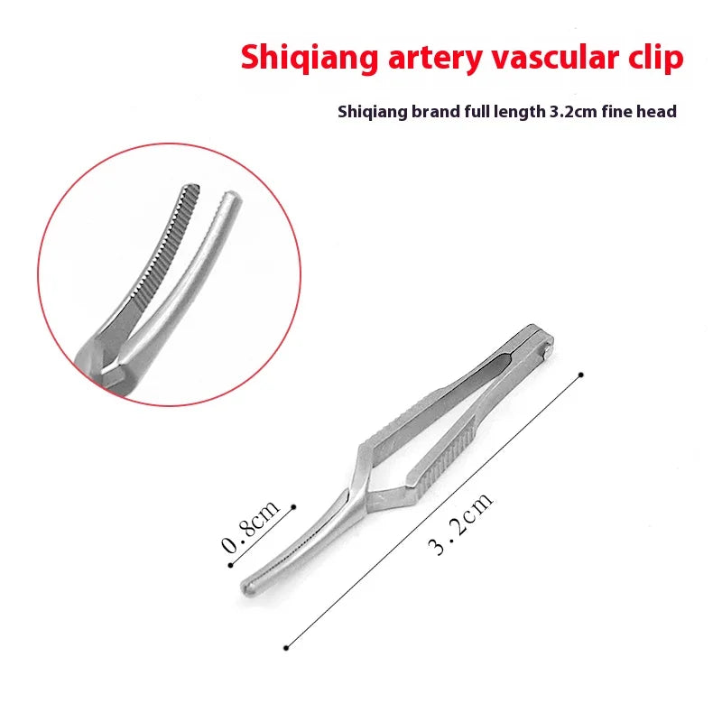 Stainless Steel Micro-hemostatic Clip Artery Vein Small Blood Vessel Qme i