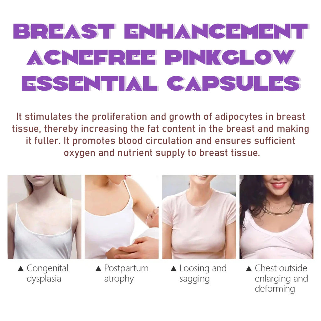 Breast Enhancement Oil Serum Firming Tightening Massage Box Qme