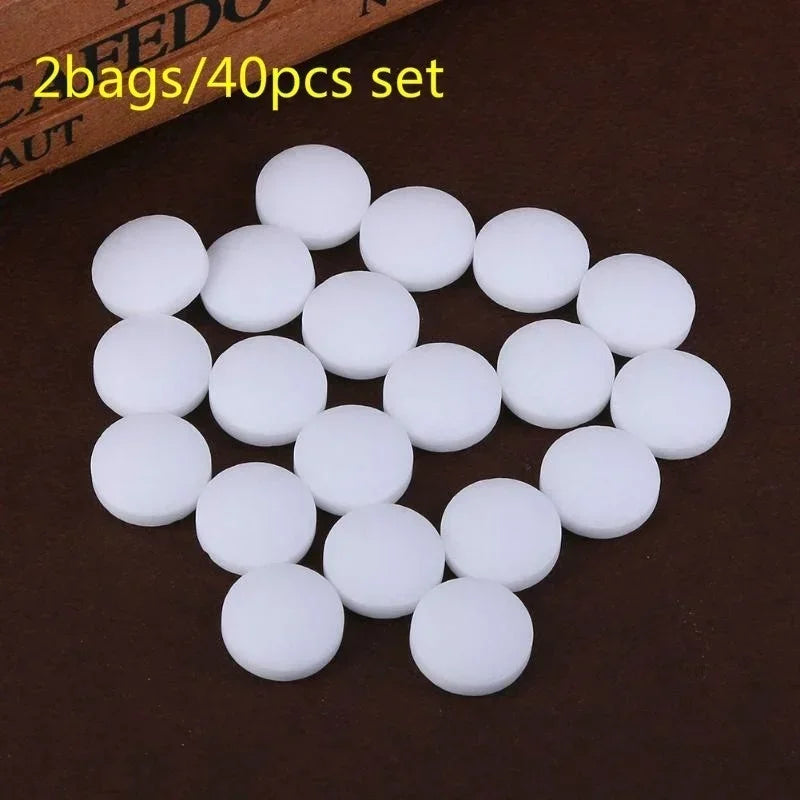 2Bags Camphor Balls Mothproof Insect Proof Camphor Balls Wooden Furniture Anti Mold Cleaning Home Wardrobes Deodorization Tools Qme