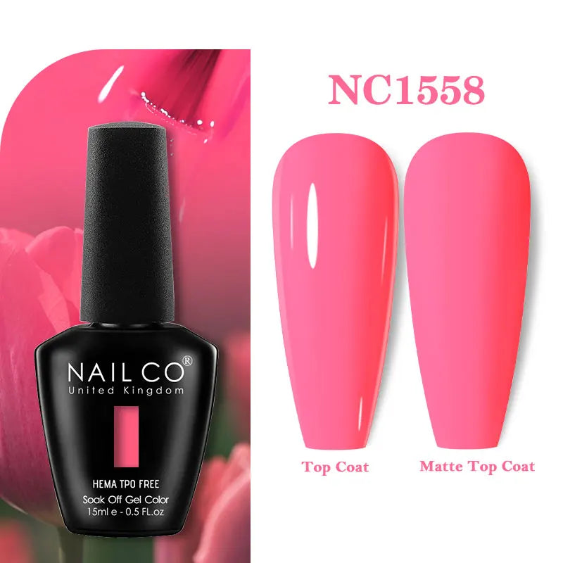 NAILCO Fresh Gel Nail Polish Nails Semi-permanent Varnish Hybrid