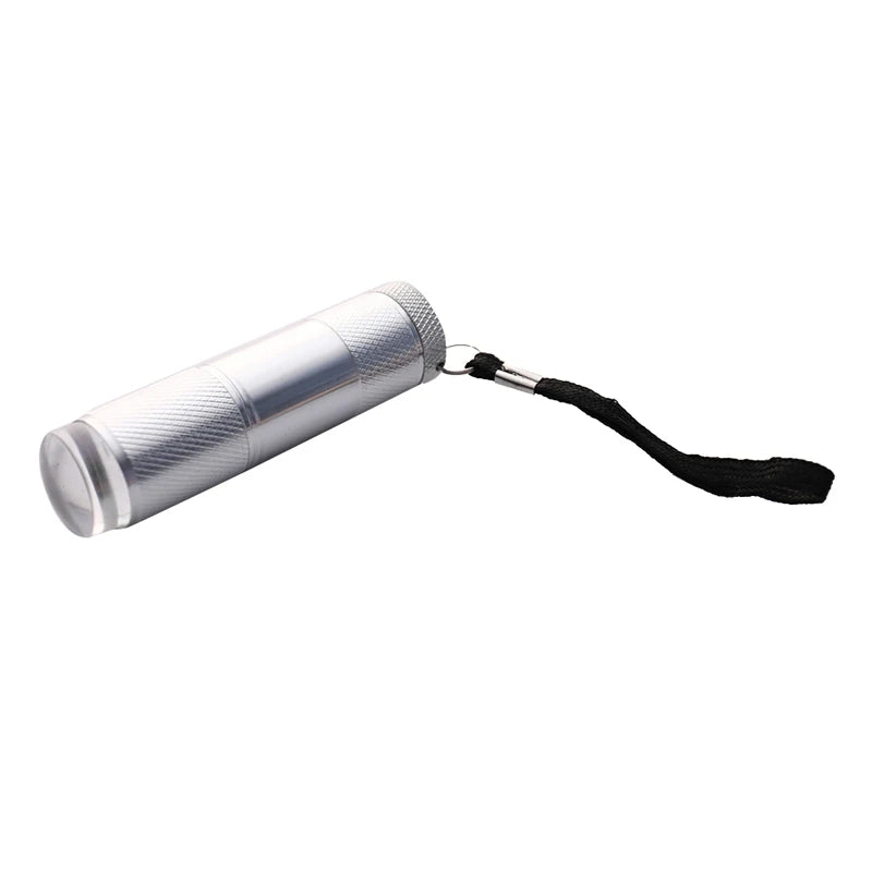Nail Lamp Mini UV Portable Silicone LED Flashlight Stamper Quick Dry Qme 2.5 1