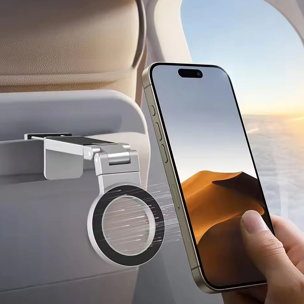 Magnetic Mobile Phone Holder Magsafe Portable Travel Foldable Qme