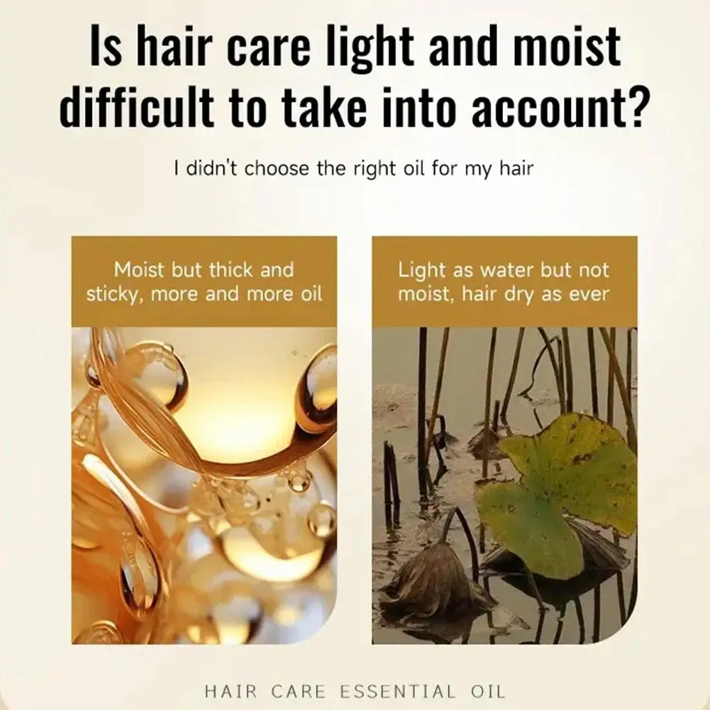 Hair Oil Spray Fragrance Mask Nourishing Conditioning Deeply Qme
