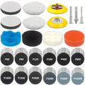 133Pcs sander bit polishing kit sanding accessories, 3 inch wet dry lamp holder repair kit, sandpaper polishing pad with rotatin Qme 133PCS
