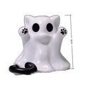 Cute Ghost Statue Ghosts Small Scary Figurines Halloween Home Qme A